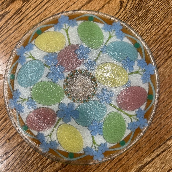 (Host Pick) Beautiful Peggy Karr (Extremely RARE) Easter Egg Design 12” - Picture 3 of 3